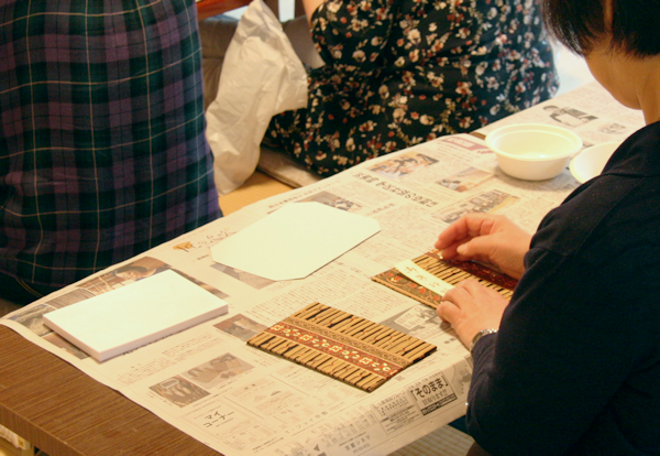 壬生寺 ご朱印帳 手作り体験 テラネス 京都のお寺で癒しの体験